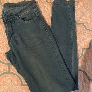 Medium blue jeans